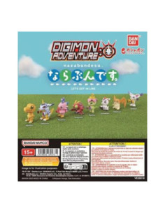 Surtido bandai gashapon digimon let's get