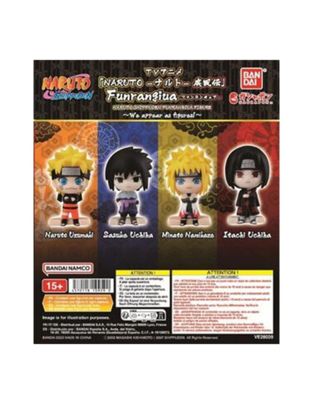 Surtido bandai gashapon naruto shippuden funrangiua