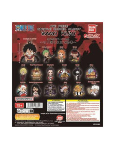 Surtido bandai gashapon one piece rubber