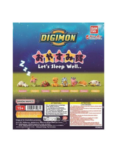 Surtido bandai gashapon digimon let s