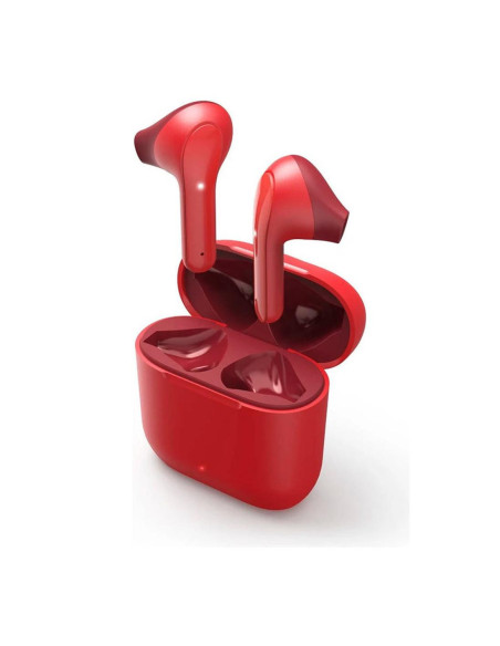 Auriculares hama freedom light bluetooth rojo