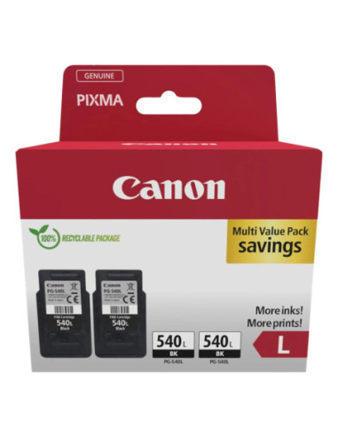 Cartucho tinta canon pg 540l twin