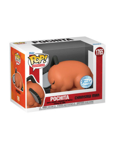 Funko pop movies chainsaw man pochita