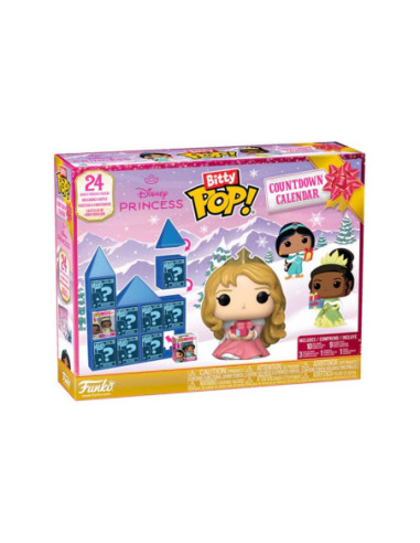 Bitty pop! calendario adviento princesas disney