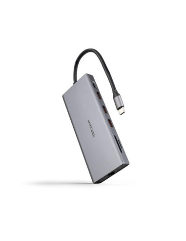 Hub nanocable usb - c 12 en 1