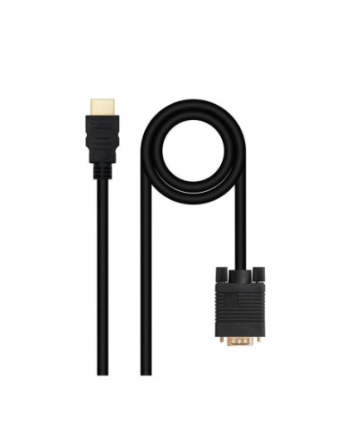 Cable conversor hdmi a vga nanocable