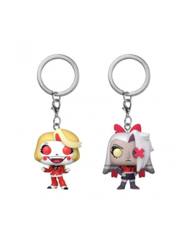 Funko pop keychain hazbin hotel charlie