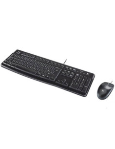 Teclado + mouse logitech mk120 optico