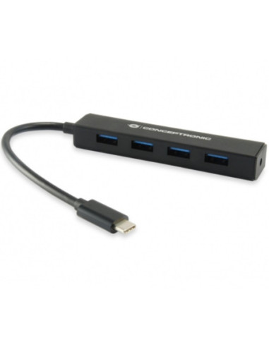 Adaptador hub conceptronic usb tipo c