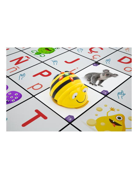 Tapete blanco tilk bee - bot + fichas