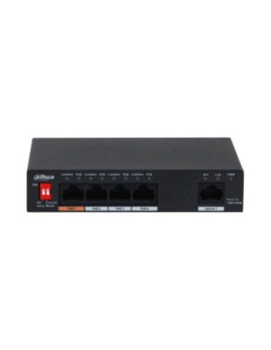 Switch dahua dh - pfs3005 - 4et - 60 poe 5 puertos