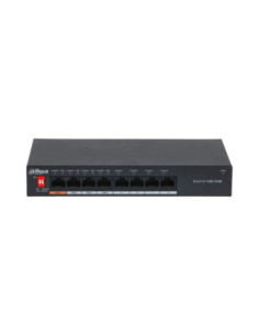 Switch dahua dh - pfs3008 - 8et - 60 poe 8 puertos