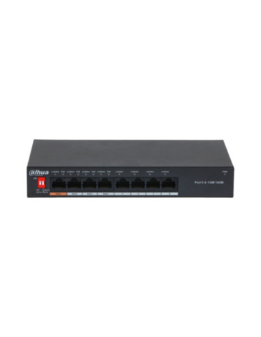 Switch dahua dh - pfs3008 - 8et - 60 poe 8 puertos