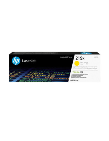 Toner hp 219x high yield yellow