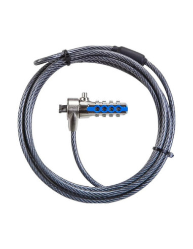 Cable seguridad targus defcon con clave