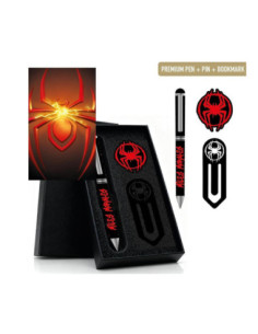 Bolígrafo set spiderman