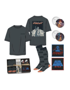 Camiseta corta single jersey set star