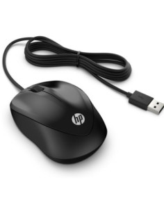 Raton cable hp usb 1000 negro