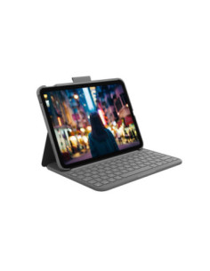 Funda logitech slim folio con teclado