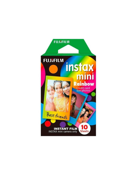 Pelicula fujifilm instax mini rainbow