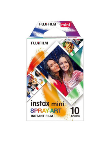 Pelicula fujifilm instax mini spray art