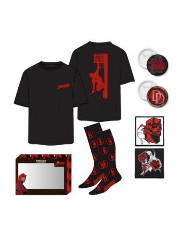 Camiseta corta single jersey set daredevil