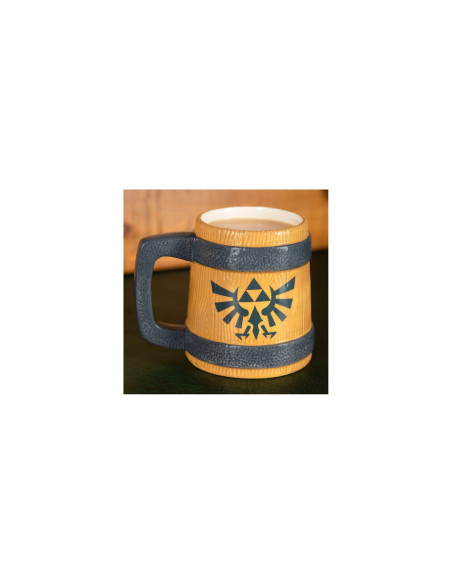 Taza paladone zelda barril escudo hyrule