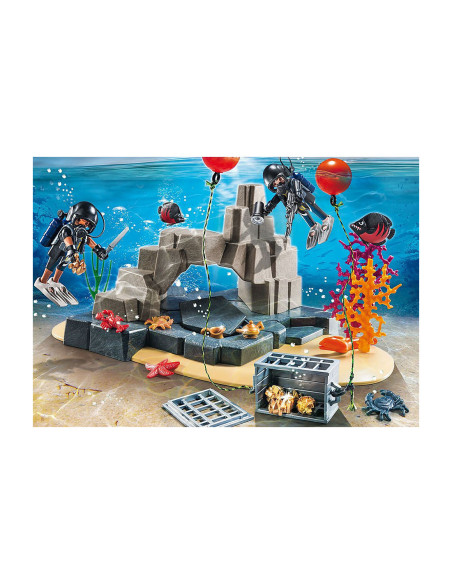 Playmobil fuerzas especiales superset unidad buceo
