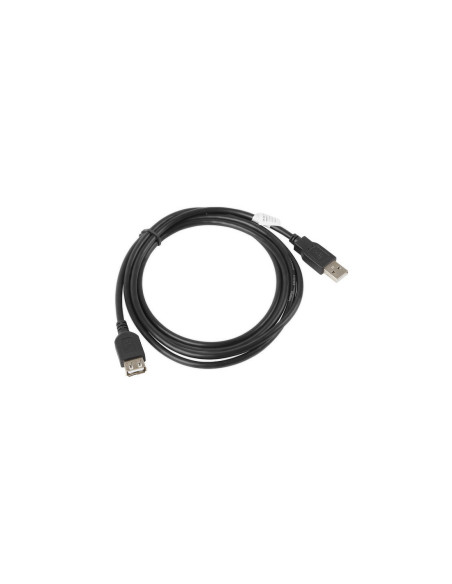 Cable alargador lanberg usb 2.0 macho