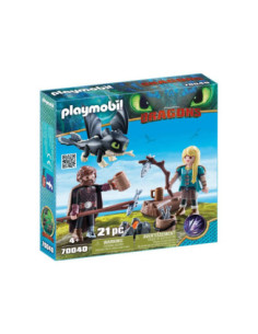 Playmobil como entrenar a tu dragon