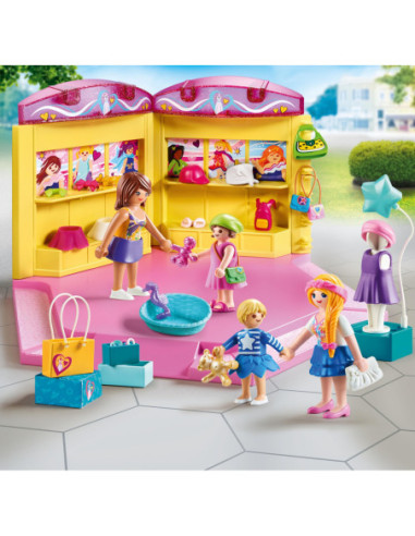 Playmobil ciudad tienda moda infantil