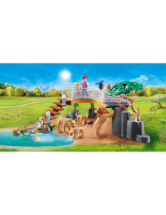 Playmobil diversion en familia recinto exterior