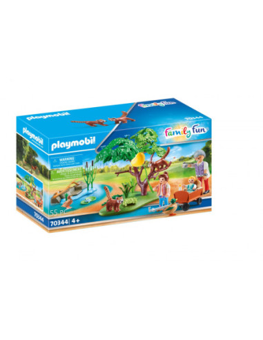Playmobil diversion en familia recinto exterior