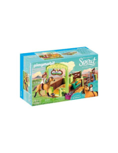 Playmobil spirit indomable establo fortu y