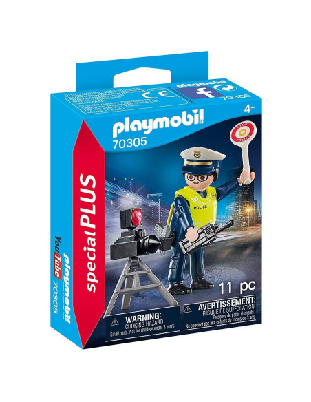 Playmobil policia con radar