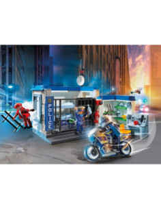 Playmobil ciudad policia escape la prision