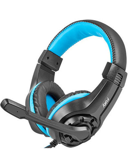 Auriculares gaming fury wildcat negro azul