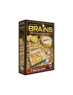Juego mesa brains mapa del tesoro