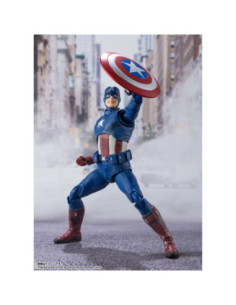 Figura tamashi nations marvel avengers capitan