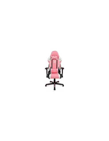 Silla gaming dxracer racing pink white