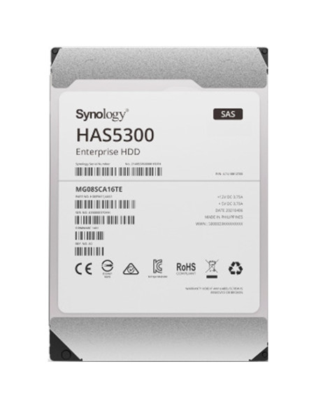 Disco duro interno hdd synology has5300 - 8t
