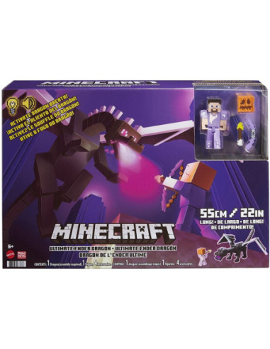 Figura mattel minecraft dragon ender definitivo