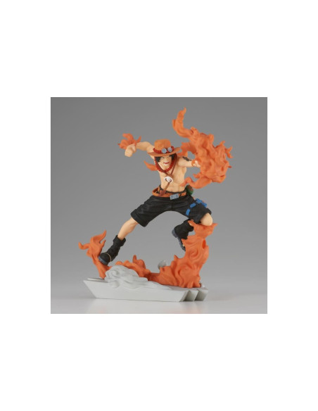 Figura banpresto one piece senkozekkei portgas.d.ace