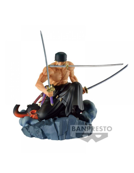 Figura banpresto one piece dioramatic roronoa