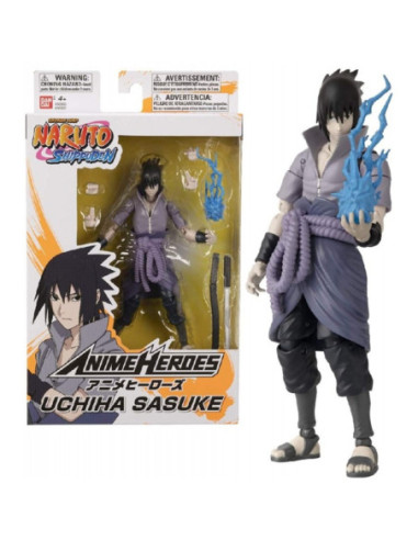 Figura bandai anime heroes naruto uchiha