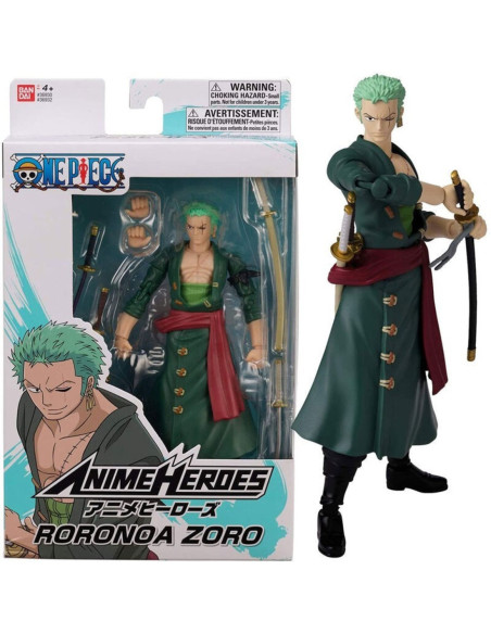 Figura bandai one piece anime heroes