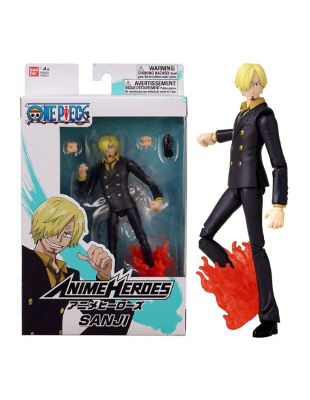 Figura bandai one piece anime heroes