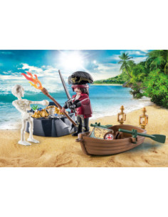Playmobil starter pack pirata con bote