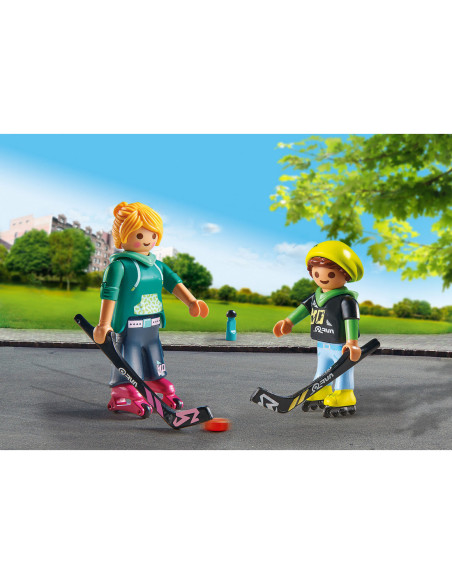 Playmobil hockey sobre patines