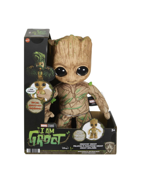 Groot bailon peluche 28 cm marvel